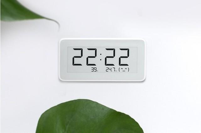 小米墨水屏电子表温湿度计77.99元