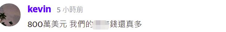 台当局宣布捐赠乌800万美元遭讽