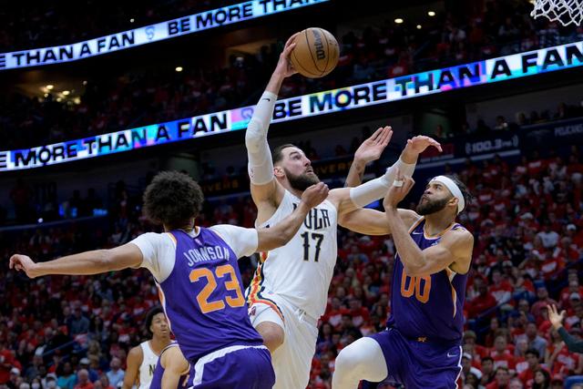 NBA | 内线发威掘金扳回一城，众志成城鹈鹕守住主场