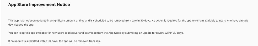 这些 App 即将被苹果下架？