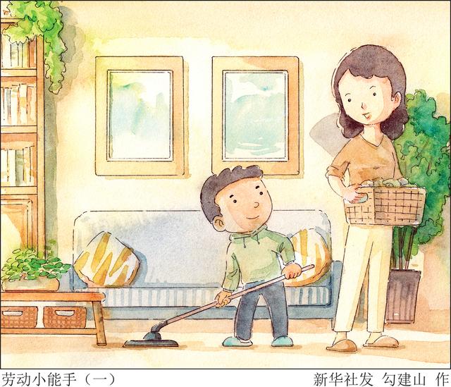 （图表·漫画）［“五一”国际劳动节］劳动小能手（一）