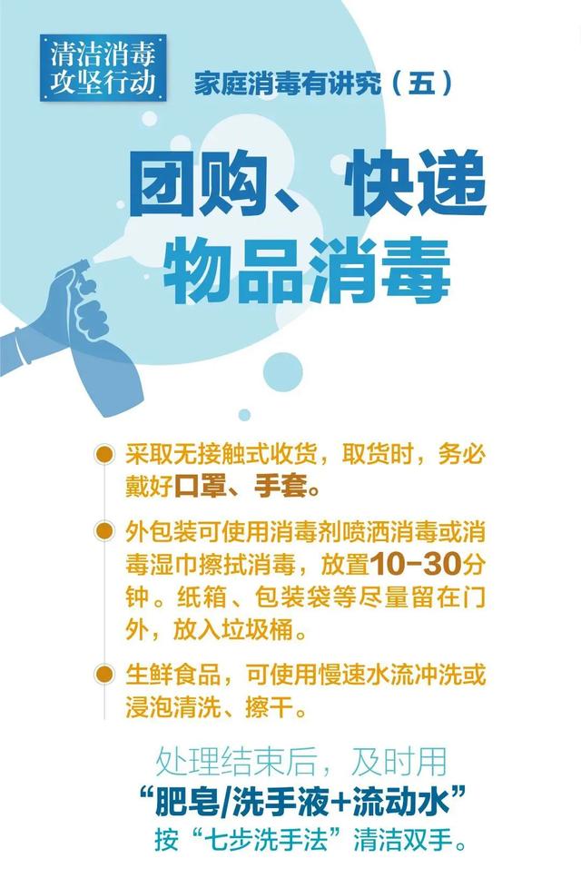 家庭清洁消毒要点，一文看懂！