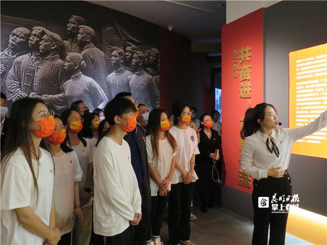 云南林业职业技术学院青年团员体验沉浸式“百年之旅”