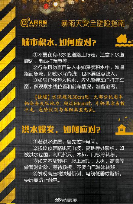 海南汛期开始 出行必备安全知识请查收