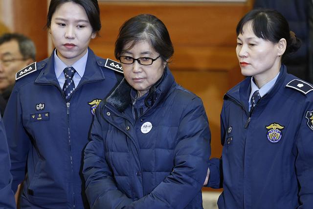 崔顺实狱中致信闺蜜朴槿惠：没有我你可以当个好总统 祝安度晚年