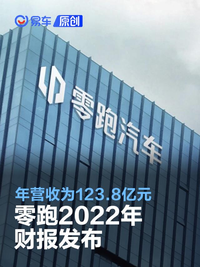 零跑2022年财报发布 年营收为123.8亿元