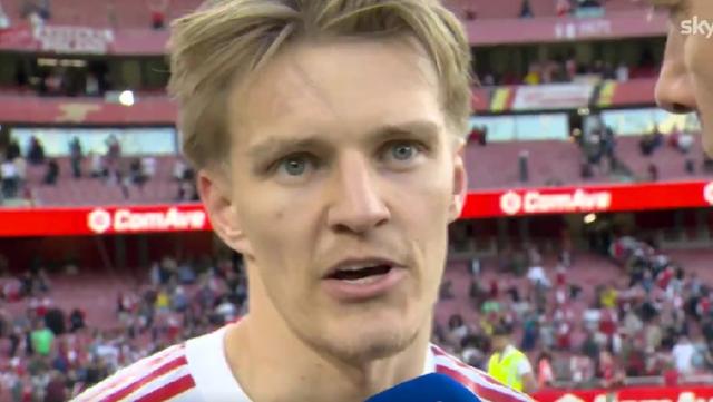 厄德高：角球套路？這就是我們的優勢，我們能用多種方式得分