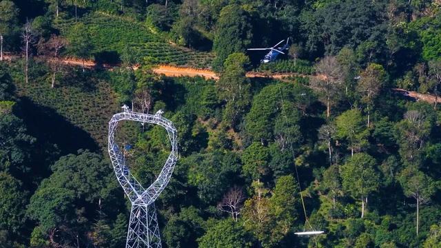 用色環打開中老500千伏聯網工程 - 