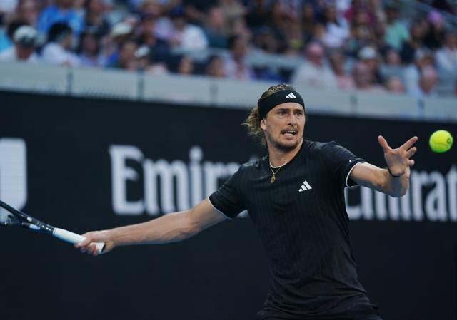 （體育）網球——澳網：茲韋列夫晉級男單第四輪 - 