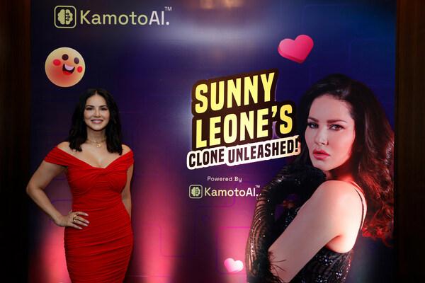 与 Sunny Leone 进行语音和视频通话：知名女演员推出 Kamoto.AI 为其制作的官方 AI 数字人