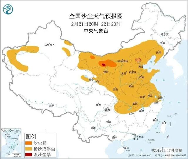 寒潮來襲天氣大轉變！湖南明晚迎較強降雨，湘北或將出現揚沙浮塵 - 