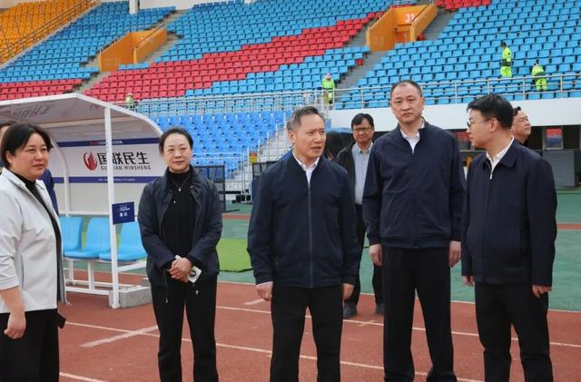 蔣鋒在宜興檢查“蘇超”聯賽組織工作