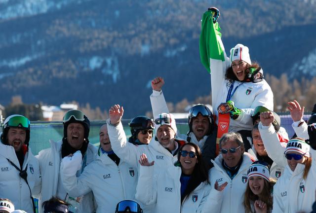 冬奧會｜高山滑雪——女子大迴轉賽況(2) - 