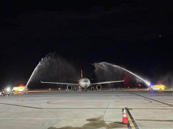 香港航空庆祝塞班岛航线启航