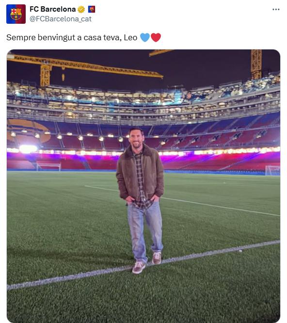 西甲 | 怎麼回事？梅西重返諾坎普，巴薩毫不知情！ - 