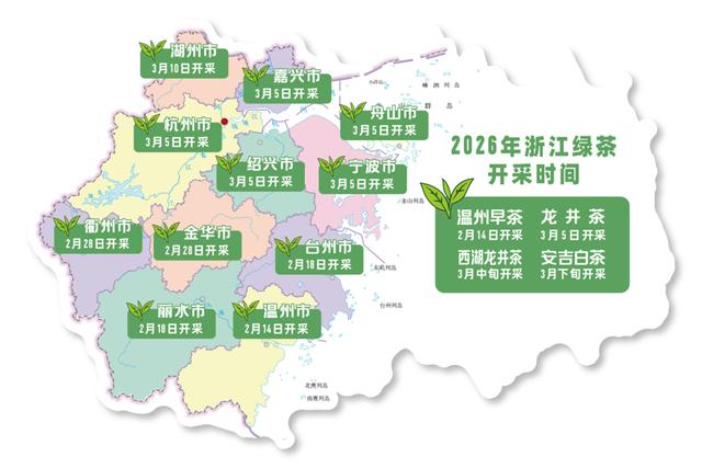 “搶鮮”春天！龍井茶3月5日開採 - 