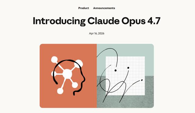 Anthropic發布Claude Opus 4.7：金融分析能力登頂公開模型 軟件工程、多模態全面進階