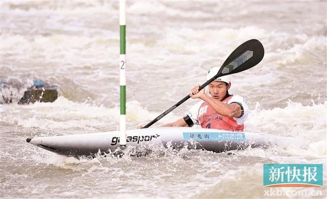 皮划艇激流迴旋決出兩金 廣東隊收穫一枚銀牌
