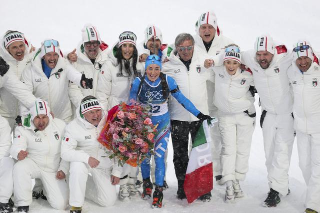 冬奧會｜冬季兩項——女子12.5公里集體出發賽況(6)