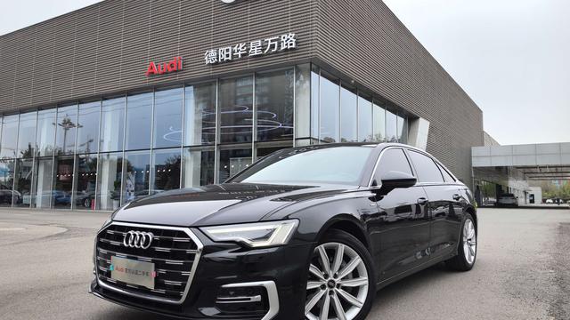 黑色奥迪A6L，7.8秒破百，一手准新车，宜商宜家之选