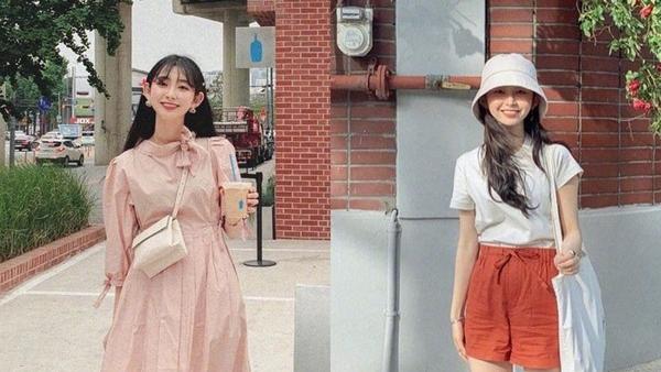 小个子夏日穿搭示范，每一套都俏皮减龄，日常这么穿回头率稳稳的