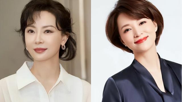 “酒窝发”才是最适合50岁女人的发型，瞧陈数、董卿这样多优雅