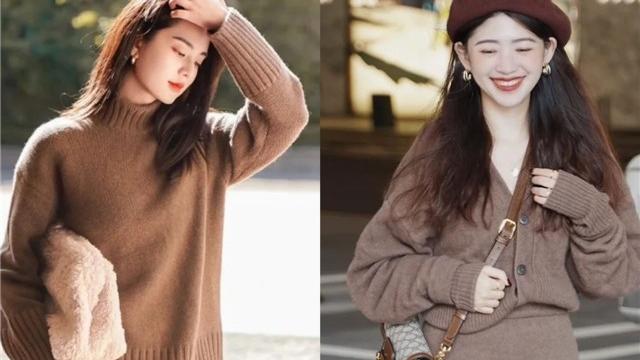 卡其色过时了，今秋流行“栗子色”，流行指数飙升，显白又衬肤