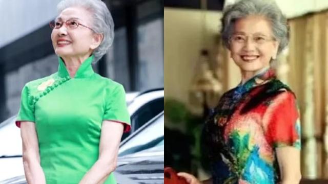 减龄有道的92岁时尚奶奶：忙着变美，忘记了变老，活成了女性典范