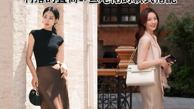 “阔腿裤”大势已去！今年流行的是“醋酸裙”，高级百搭有气质
