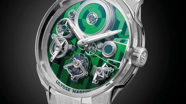 雅典表推出全新Blast Free Wheel Marquetry Sili