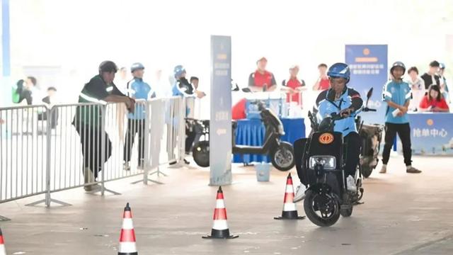 2025年网约配送员职业技能竞赛举行，一起直击现场