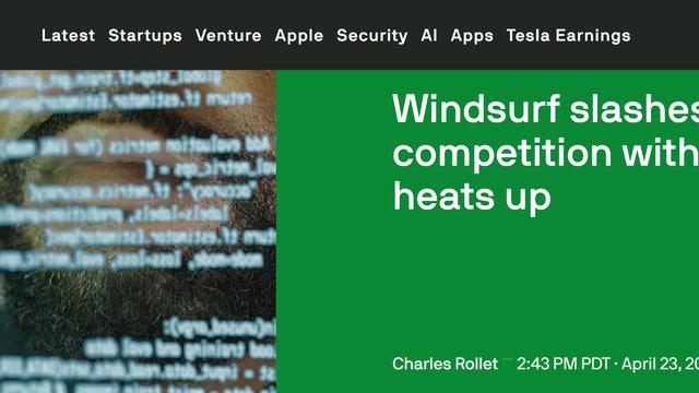 AI编码助手Windsurf宣布全面降价，优化定价结构以应对市场竞争
