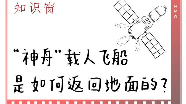 “神舟”载人飞船是如何返回地面的？｜知识窗