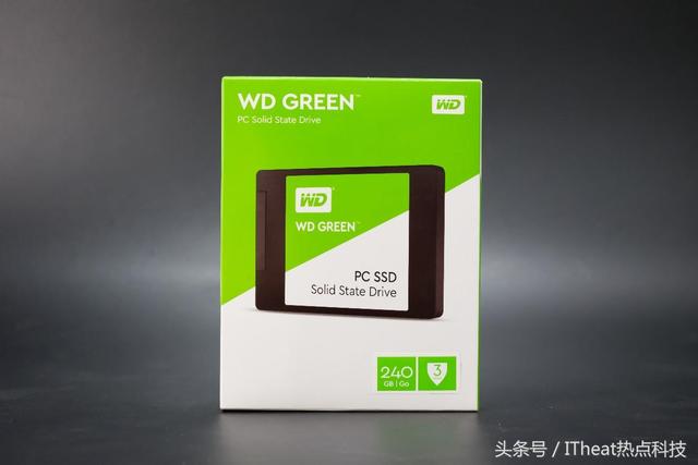 西数消费级固态硬盘产物 Green SSD 240G绿盘评测