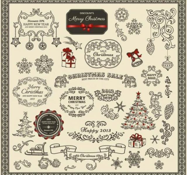 花体字怎么写，英文花体字怎么写（Christmas花体教程）