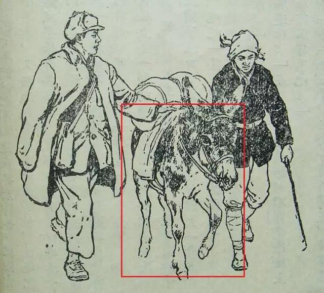 赵州桥的简笔画，赵州桥简笔画（著名连环画大师刘继卣插图中的马驴骡子）