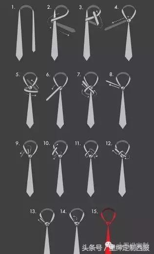 领带打法视频慢动作，打领带教程慢动作分解（技巧丨12种领带打法图解大全）