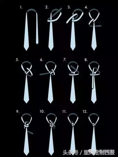 领带打法视频慢动作，打领带教程慢动作分解（技巧丨12种领带打法图解大全）