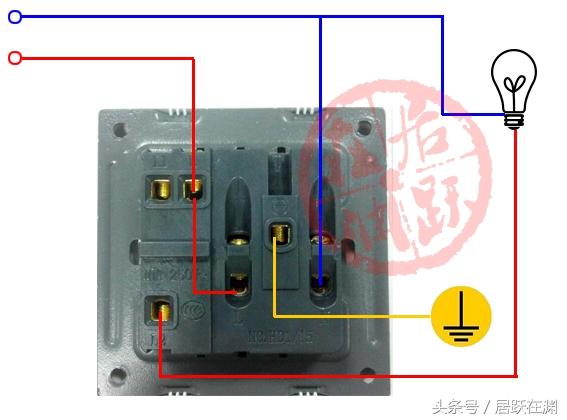 380v五孔插座接线图图片