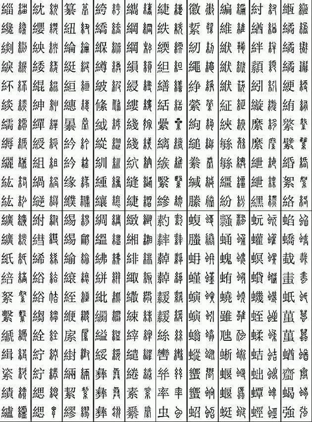 4,楷篆對應檢索表(11219個字)偏旁部首:一 礻王偏旁部首:王 艹偏旁