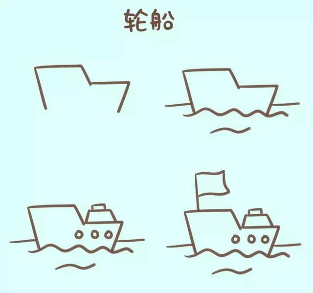 简笔画公交车的画法，简笔画公交车的画法40种（终于可以在孩子面前显摆显摆啦）