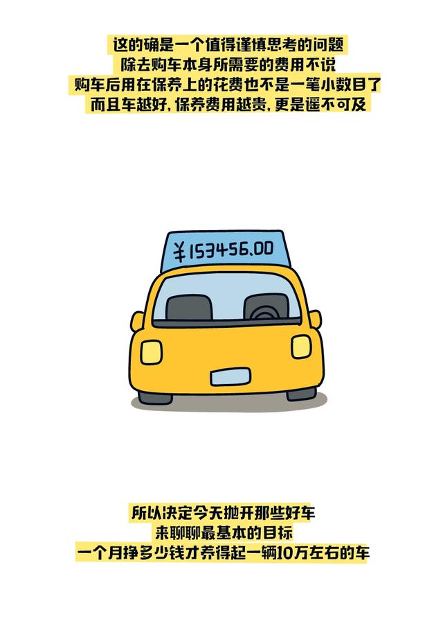 养车6大成本，一辆10万左右的车一个月养车成本要3000？