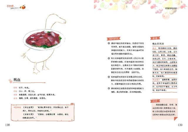 鹅血的功效与作用，《饮食密码》鹅血的现代研究