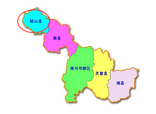 砀山县属于哪个市，砀山县有多大（历史上曾属于江苏省）