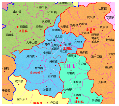 广西北流市属于哪个市 玉林市的行政区划是怎样的，广西北流市属于哪个市（被誉为“小佛山”）