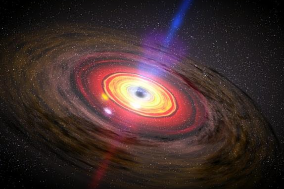 二名宇航员被吸入黑洞，最诡异的天体（如果一个黑洞体积非常大那么他能吸收整个宇宙吗）