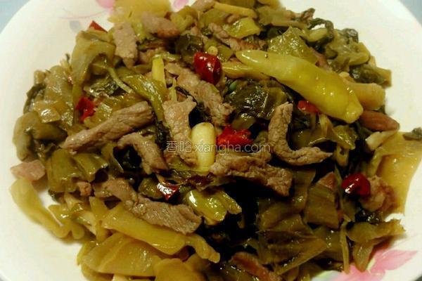 酸菜肉丝的做法，酸菜肉丝的做法视频（酸菜炒肉丝）