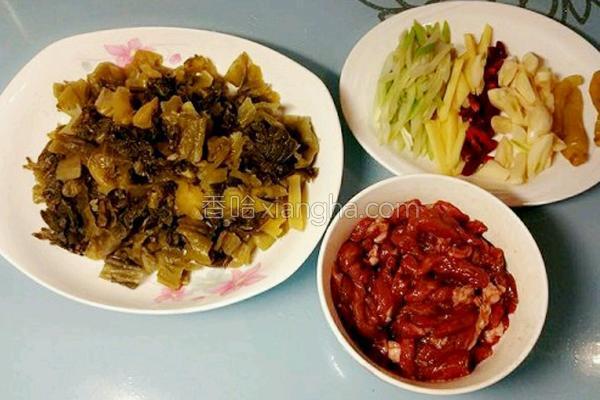 酸菜肉丝的做法，酸菜肉丝的做法视频（酸菜炒肉丝）