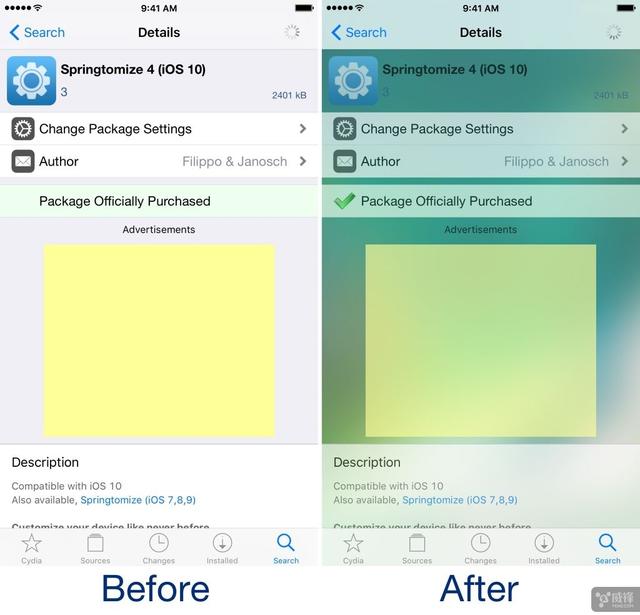 cydia添加威锋源，威锋源地址（这款插件基于主屏幕壁纸修改）