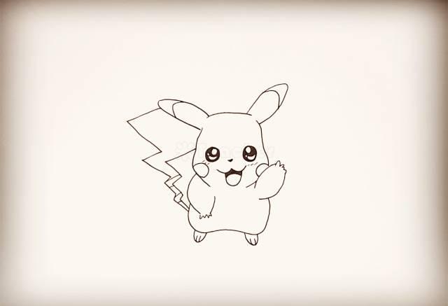 1,画皮卡丘的方法